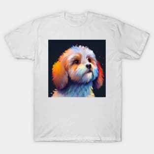 Cute Cavoodle Drawing T-Shirt